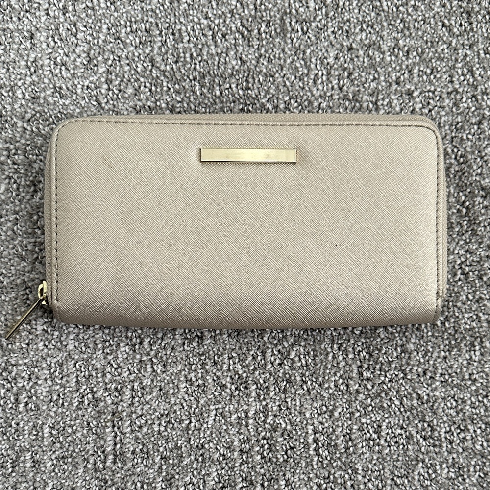 Gold accented wallet
